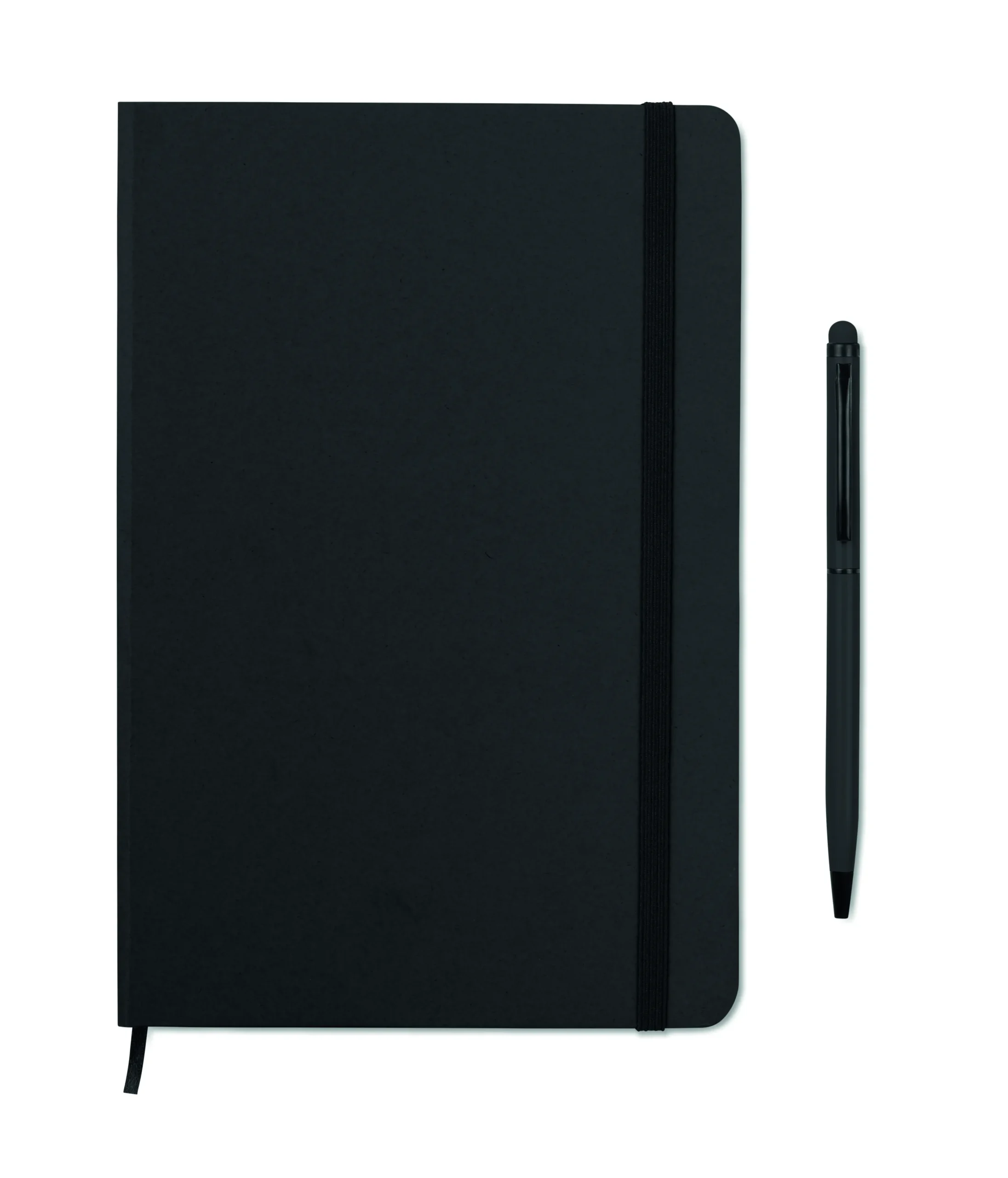 Notebook A5 personalizzato con penna a sfera stilo 2 in 1